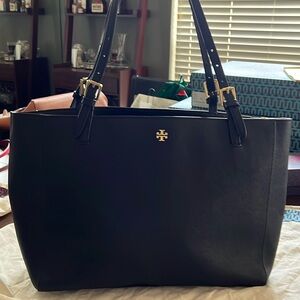 Black Tory Burch Robinson Tote